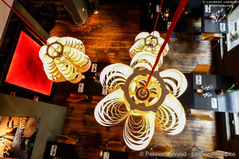 Fair Food - Glow lights in Maple wood